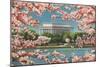 Cherry Blossoms and Tidal Basin-null-Mounted Premium Giclee Print