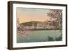 Cherry Blossoms and Tidal Basin-null-Framed Premium Giclee Print