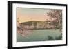 Cherry Blossoms and Tidal Basin-null-Framed Premium Giclee Print