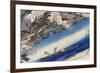 Cherry Blossoms at Arashiyama-Ando Hiroshige-Framed Giclee Print