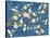 Cherry Blossoms Blue-Diane Stimson-Stretched Canvas