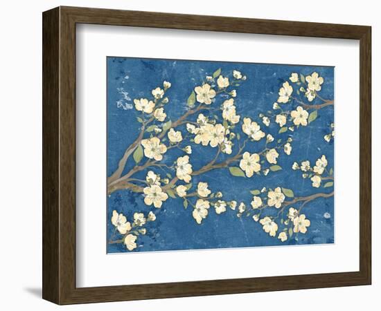 Cherry Blossoms Blue-Diane Stimson-Framed Art Print