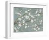 Cherry Blossoms Gray-Diane Stimson-Framed Art Print