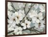 Cherry Blossoms I Blue Crop-James Wiens-Framed Art Print