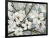 Cherry Blossoms I Blue Crop-James Wiens-Framed Art Print