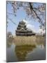 Cherry Blossoms, Matsumoto Castle, Matsumoto City, Nagano Prefecture, Honshu Island, Japan,Asia-Christian Kober-Mounted Photographic Print