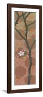 Cherry Blossoms Panel II One Blossom-Kathrine Lovell-Framed Art Print