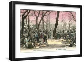 Cherry Blossoms, Uyeno Park-null-Framed Art Print