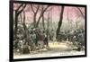 Cherry Blossoms, Uyeno Park-null-Framed Art Print