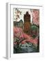 Cherry Blossoms-Noel Miles-Framed Art Print