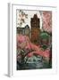 Cherry Blossoms-Noel Miles-Framed Art Print