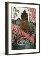 Cherry Blossoms-Noel Miles-Framed Art Print