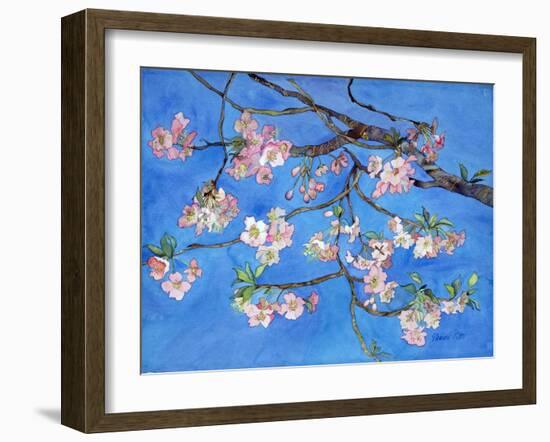 Cherry Blossoms-Sharon Pitts-Framed Giclee Print