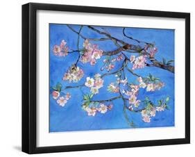 Cherry Blossoms-Sharon Pitts-Framed Giclee Print