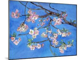 Cherry Blossoms-Sharon Pitts-Mounted Giclee Print