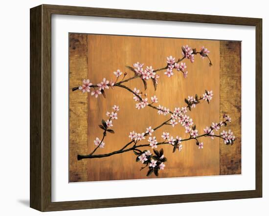 Cherry Blossoms-Erin Lange-Framed Art Print