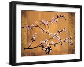 Cherry Blossoms-Erin Lange-Framed Art Print