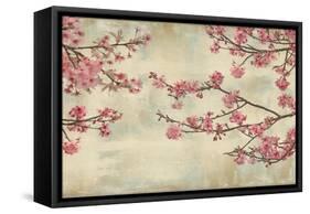 Cherry Blossoms-John Seba-Framed Stretched Canvas