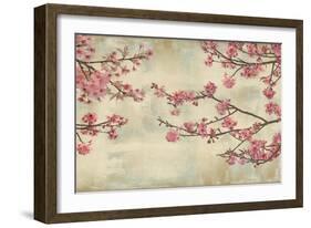 Cherry Blossoms-John Seba-Framed Art Print