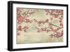 Cherry Blossoms-John Seba-Framed Art Print