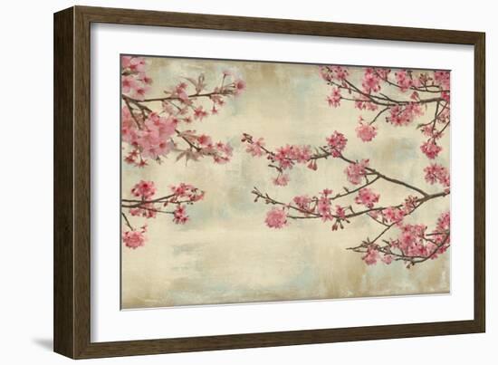 Cherry Blossoms-John Seba-Framed Premium Giclee Print