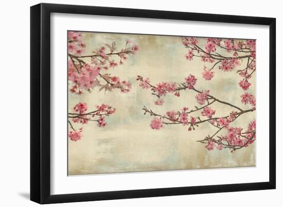 Cherry Blossoms-John Seba-Framed Premium Giclee Print