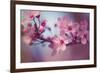 Cherry Blossums 1-Philippe Sainte-Laudy-Framed Photographic Print
