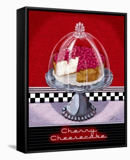 Cherry Cheesecake-Shari Warren-Framed Stretched Canvas