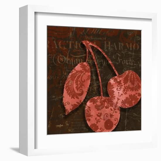 Cherry Damask-Diane Stimson-Framed Art Print