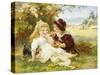 Cherry Earrings-Frederick Morgan-Stretched Canvas