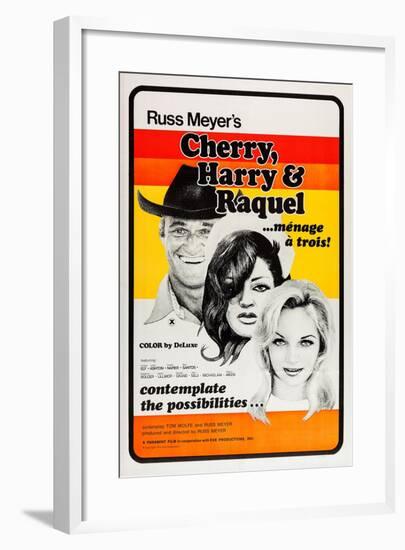 Cherry, Harry & Raquel-null-Framed Art Print