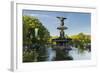 Cherry Hill Fountain, Central Park, Manhattan, New York-Rainer Mirau-Framed Photographic Print