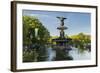 Cherry Hill Fountain, Central Park, Manhattan, New York-Rainer Mirau-Framed Photographic Print