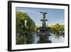 Cherry Hill Fountain, Central Park, Manhattan, New York-Rainer Mirau-Framed Photographic Print