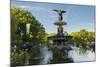 Cherry Hill Fountain, Central Park, Manhattan, New York-Rainer Mirau-Mounted Photographic Print
