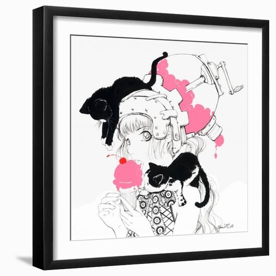 Cherry Jubilee-Camilla D'Errico-Framed Art Print