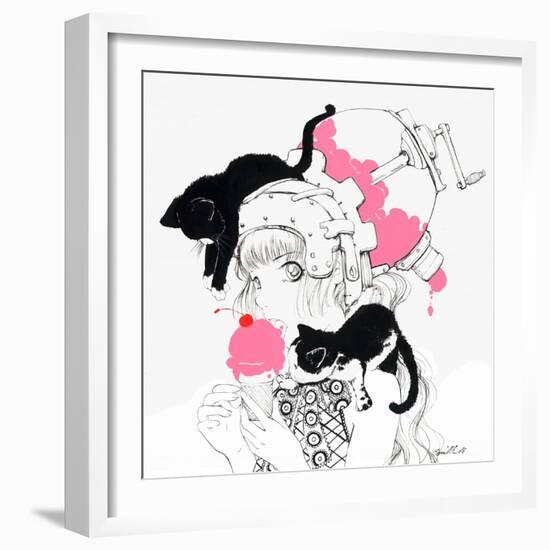 Cherry Jubilee-Camilla D'Errico-Framed Art Print