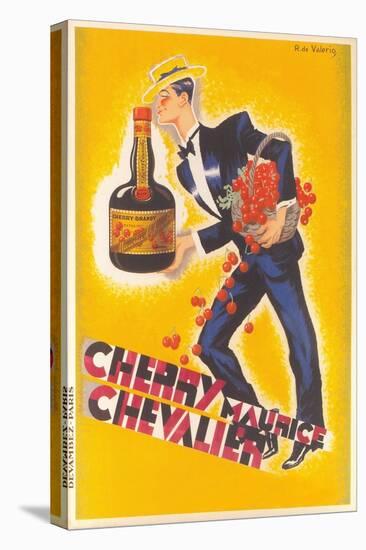 Cherry Liqueur Ad-null-Stretched Canvas