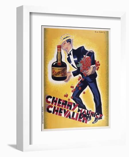 Cherry Maurice Chevalier-null-Framed Giclee Print