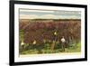 Cherry Picking, Door County, Wisconsin-null-Framed Premium Giclee Print