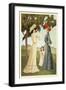 Cherry Picking-null-Framed Art Print