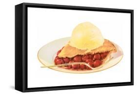 Cherry Pie A La Mode-Found Image Press-Framed Stretched Canvas
