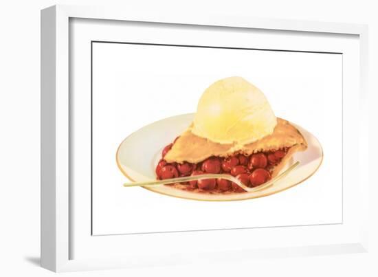 Cherry Pie A La Mode-Found Image Press-Framed Giclee Print