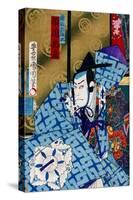 Cherry Princess - Kabuki-Kunichika toyohara-Stretched Canvas