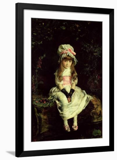 Cherry Ripe, 1879-John Everett Millais-Framed Premium Giclee Print