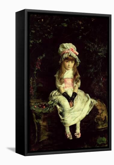 Cherry Ripe, 1879-John Everett Millais-Framed Stretched Canvas