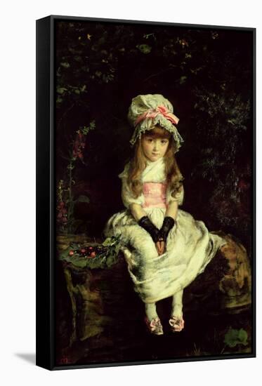 Cherry Ripe, 1879-John Everett Millais-Framed Stretched Canvas