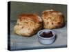 Cherry Scones and Jam, 2013-James Gillick-Stretched Canvas