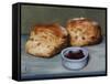 Cherry Scones and Jam, 2013-James Gillick-Framed Stretched Canvas