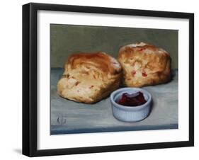 Cherry Scones and Jam, 2013-James Gillick-Framed Giclee Print